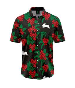 Rabbitohs NRL 'Reef' Hawaiian Shirt