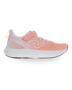 New Balance Kid's Fresh Foam 625 Bungee Lace with Top Strap Shoe Pink Lemonade