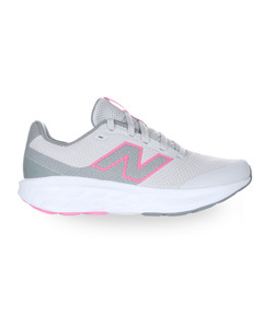 Kids Bags Accessories: New Balance Kid's 520 Lace Shoe Grey/Pink