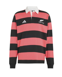 Womens: Black Ferns Long Sleeve Heritage Rugby