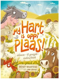 Products: My Hart is Oppi Plaas Idioom & Gesegde-Inkleurboek - Saarkie Stories