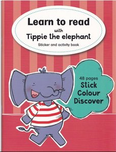 Products: Learn to read sticker and activity book - Saarkie Stories