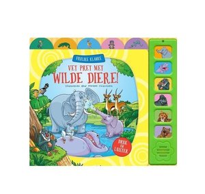 Klankboek: Vet pret met wilde diere: Vrolike Klanke - Saarkie Stories