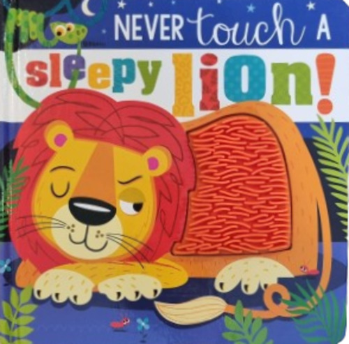 Products: Never touch a Sleepy Lion by Rosie Greening - Saarkie Stories