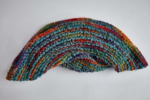 Crochet: Crochet Hat Rainbow Girl Turquoise Base