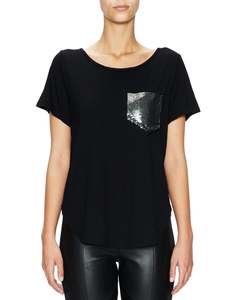 Top: Glowmesh Sparkle Tee