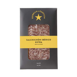 Charcuterie Pate: Estrella de Castilla Iberian Salchichón ~ Sliced