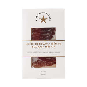 Charcuterie Pate: Estrella de Castilla Acorn-fed Iberian Jamón de Bellota ~ Sliced
