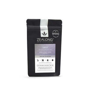 Coffee Tea Beverages: Zealong Organic Tea Bags ~ Grey Tea