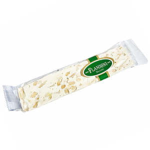 Confectionery: Flamigni Brittle Nougat Bar with Almonds