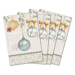 Michel Design Works Cotton Napkins ~ Peace on Earth