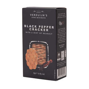 Verduijn's Black Pepper Crackers
