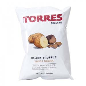 Crackers Bread: Torres Black Truffle Potato Chips