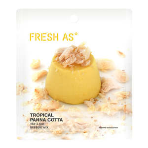 Fresh As Tropical Panna Cotta