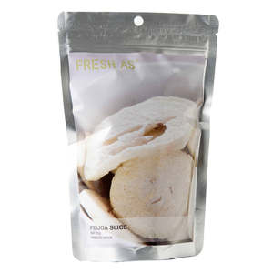 Fruit Preserved Dried: Fresh As Feijoa Slices