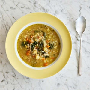 Gourmet Frozen Meals From Our Kitchen: Hearty Chicken Soup