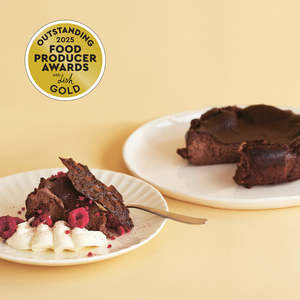 Gourmet Frozen Meals From Our Kitchen: Sabato Chocolate Basque Cheesecake