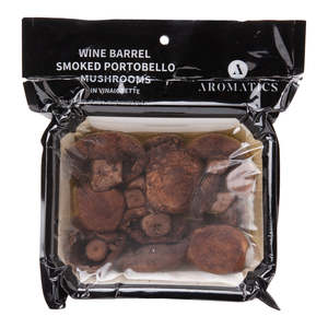Aromatics Wine Barrel Smoked Mushrooms
