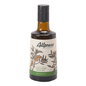 Oils: Allpress Olive Groves Extra Virgin Olive oil ~ Waiheke Blend