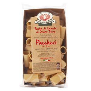 Pasta Gnocchi: Rustichella Paccheri