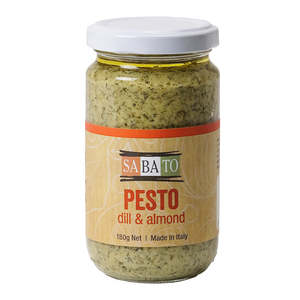 Pestos Pastes Sauces: Sabato Pesto Dill & Almond