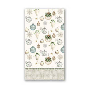 Serving Table Top: Michel Design Works Hostess Napkins ~ Peace on Earth