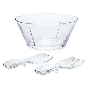 Marioluca Giusti Fulmine Salad Bowl ~ Clear