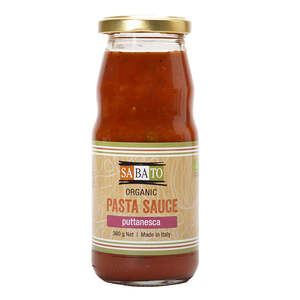 Vegetables: Sabato Organic Pasta Sauce ~ Puttanesca