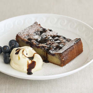 Desserts: Sabato Blueberry & Almond Friand Cake