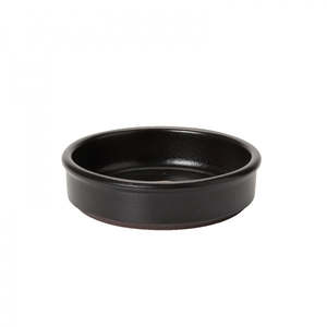Cookware Bakeware: Black Terracotta Tapas Dish