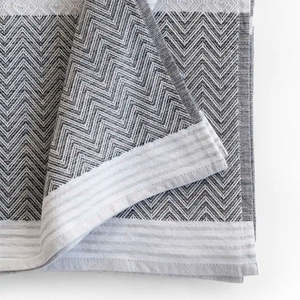 Linen: Mungo Tawulo Hand Towel ~ Storm