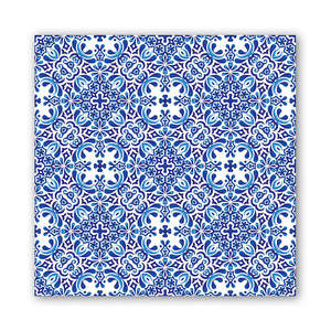 Michel Design Works Luncheon Napkins ~ Indigo Seas