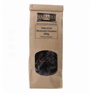 Baking: Tabletop Australian Muscatel Clusters