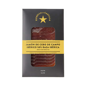 Charcuterie Pate: Estrella de Castilla Iberian Jamón de Cebo de Campo Reserva ~ Sliced
