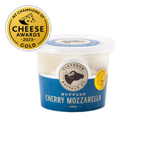 Cheese: Clevedon Buffalo Co Cherry Mozzarella