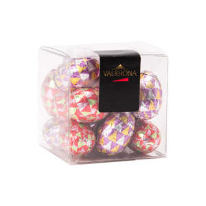 Valrhona Dark Almond & Hazelnut Praline Eggs