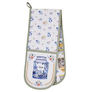 Ulster Weavers Double Oven Glove ~ Tea Tins