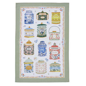 Ulster Weavers Tea Towel ~ Tea Tins
