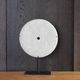White Marble Eternity Stone On Stand
