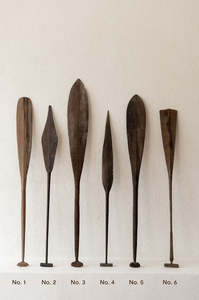 Homewares Objects: Antique Ironwood Paddles