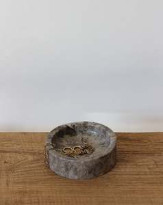 Homewares Objects: Onyx Soap or Trinket Dish Grey