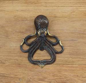 Homewares Objects: Bronze Octopus Bottle Opener