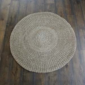 Furniture: Seagrass Woven Mat Round 150cm