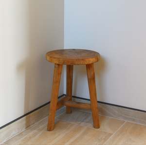 Natural Teak Stool