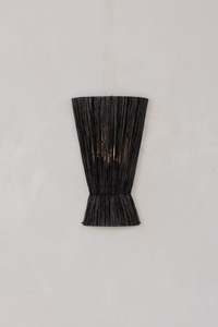 Lighting: Palma Wall Sconce — Black