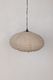 Oval 60cm Lantern — Natural Linen Fringe