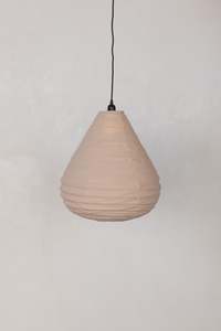 Lighting: Tear Drop Lantern — Warm Beige