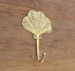Brass Shell Hook