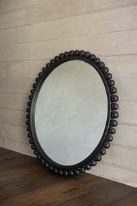 Bathroom: Pebble Round Mirror 85cm