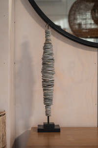 Homewares Objects: Lumi Blue Money Shell Stick